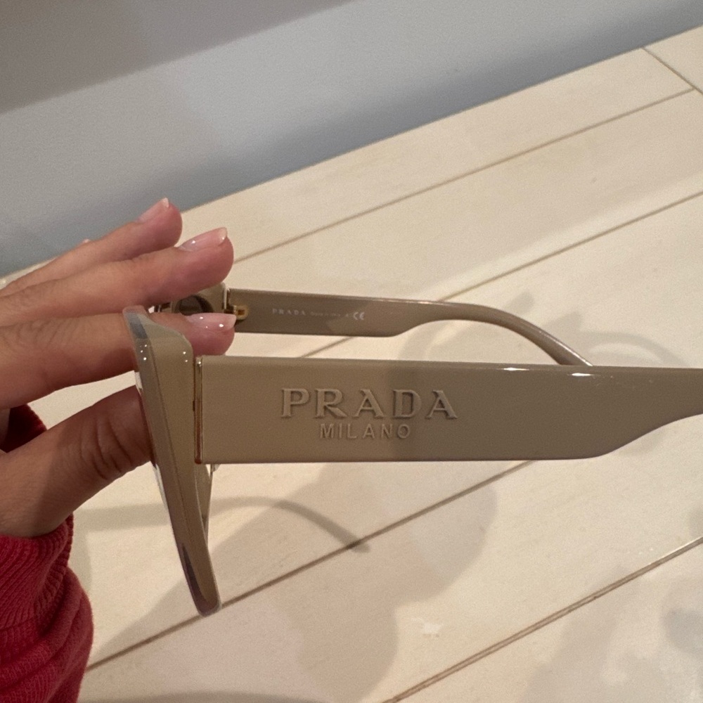 Prada Beige Sunglasses - Picture 4 of 9